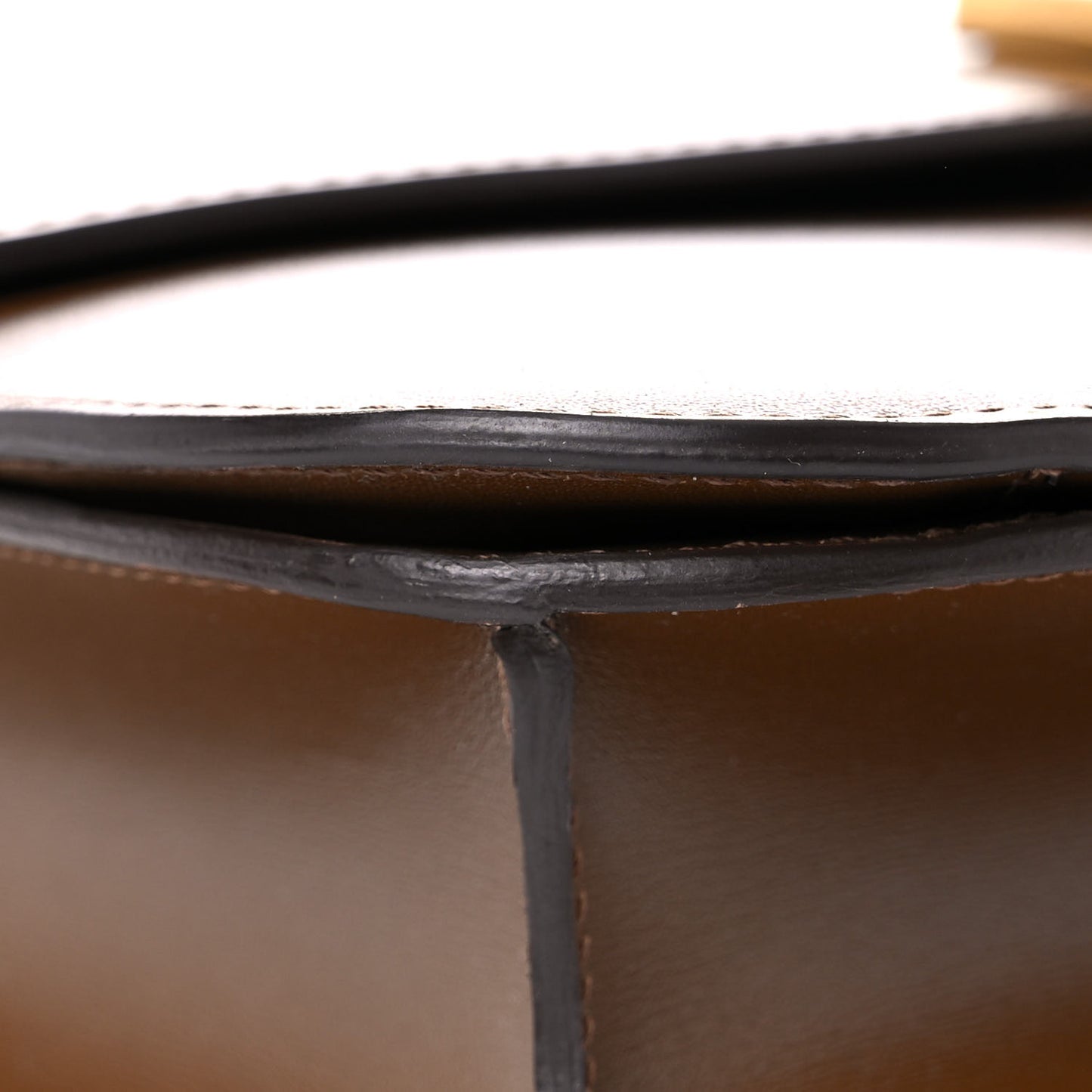 Box Calfskin Medium Classic Box Flap Bag Camel