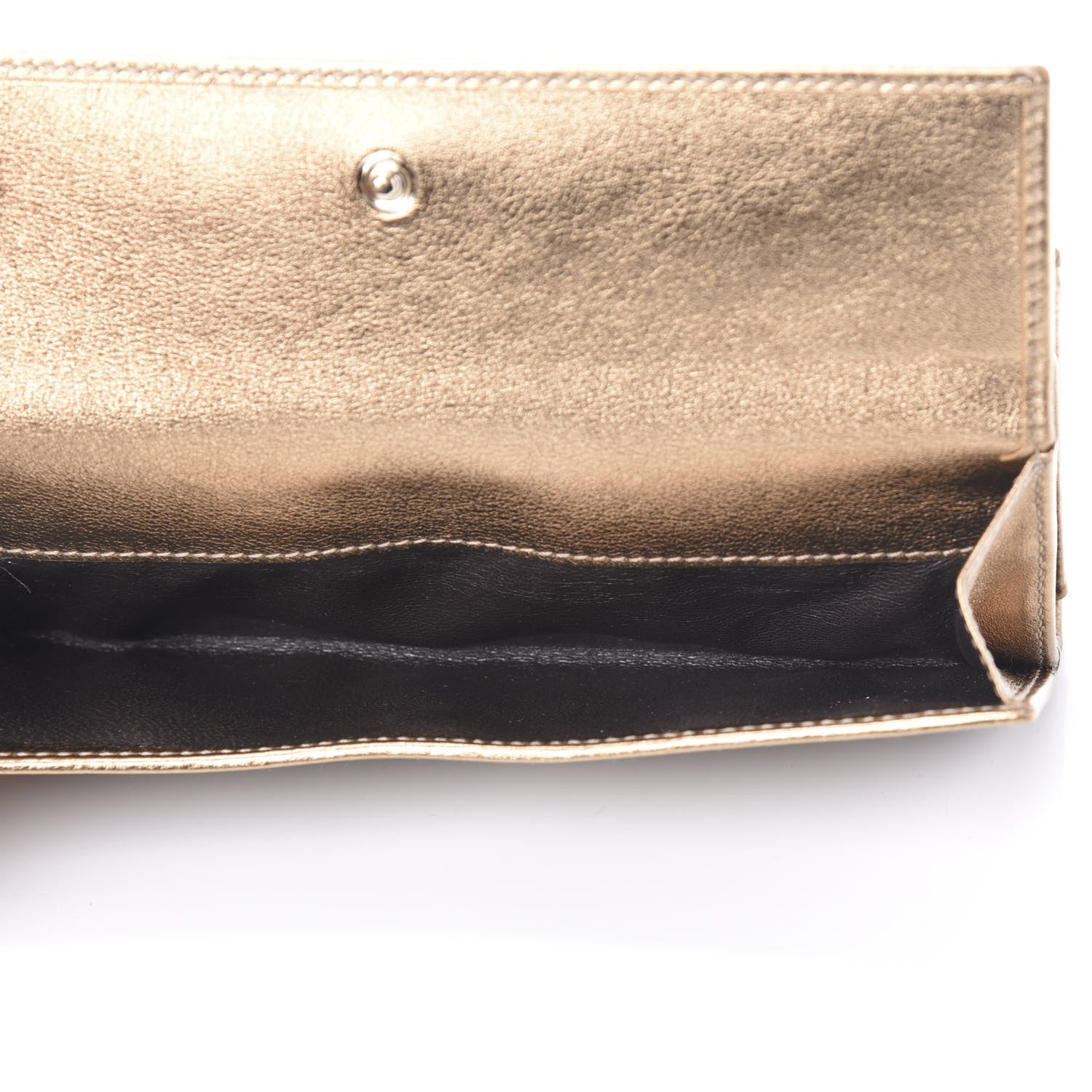 Gucci Monogram Princy Continental Wallet Gold 6 of 9