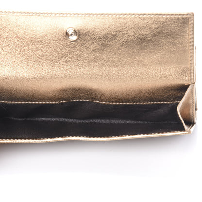 Gucci Monogram Princy Continental Wallet Gold 6 of 9