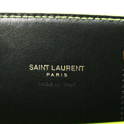 Saint Laurent Grained Calfskin Nano Sac De Jour Fluo Safety Yellow 6 of 10