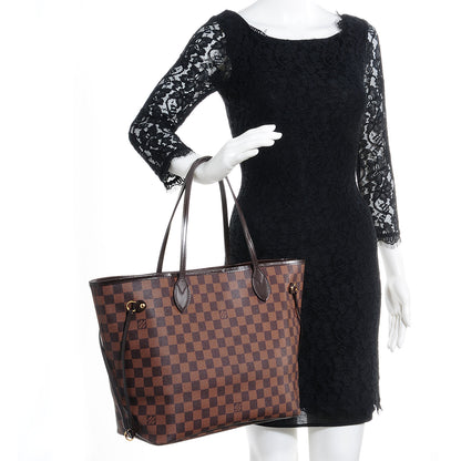 Louis Vuitton Damier Ebene Neverfull MM 2 of 8