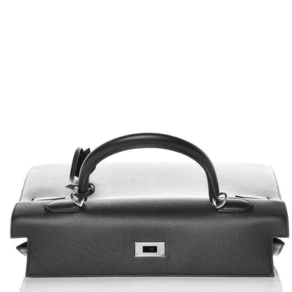 Hermes Epsom Kelly Sellier 35 Black 16 of 37