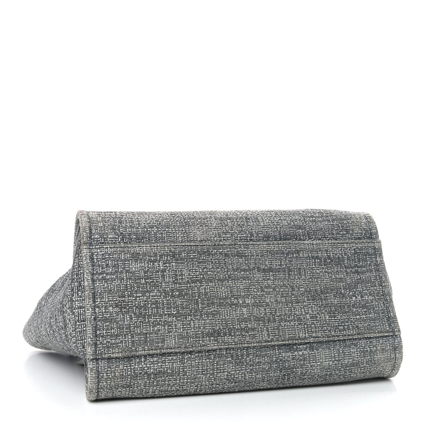 Mixed Fibers Large Deauville Tote Charcoal