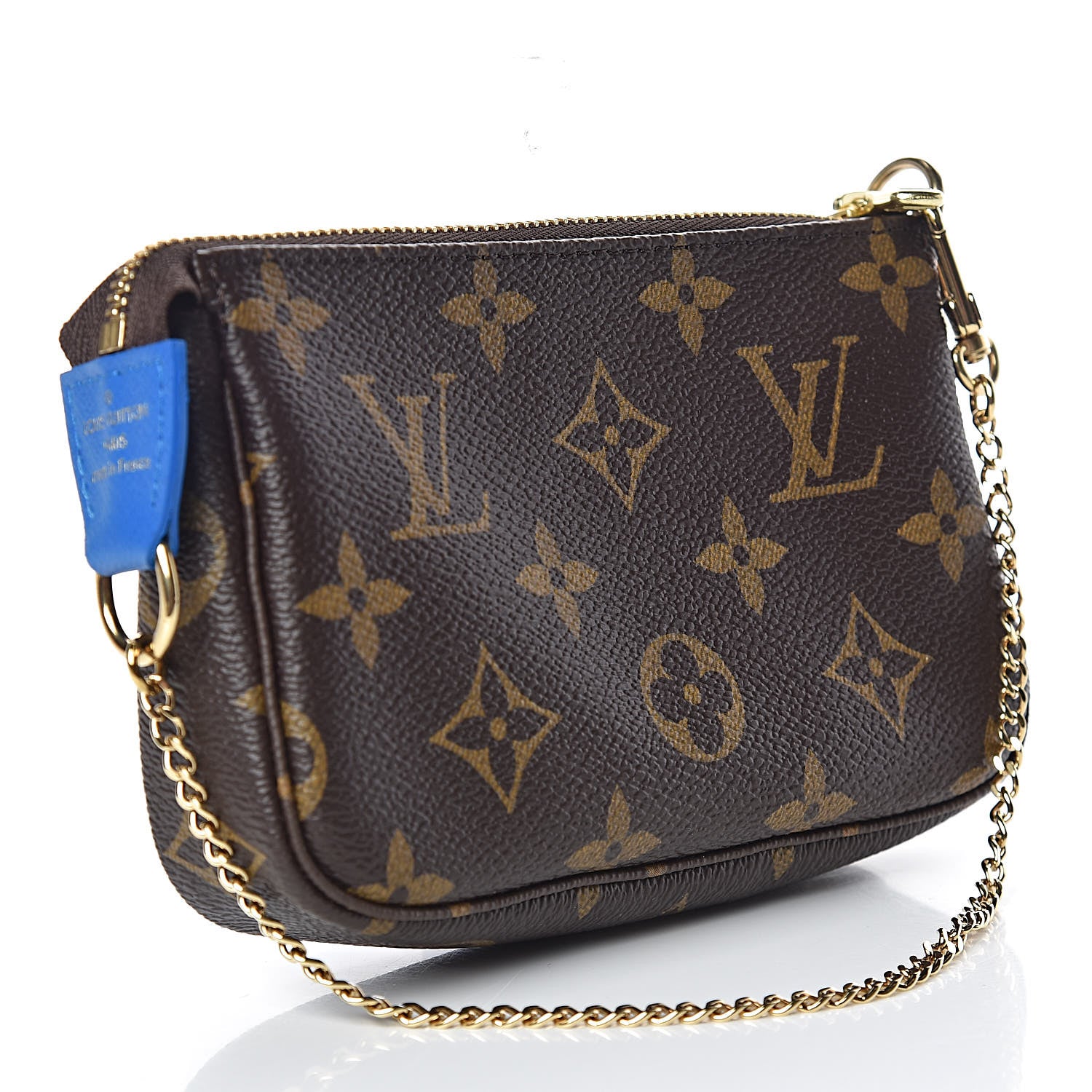 Louis Vuitton Monogram 2019 Christmas Animation Mini Venice Pochette Accessories Blue 3 of 8