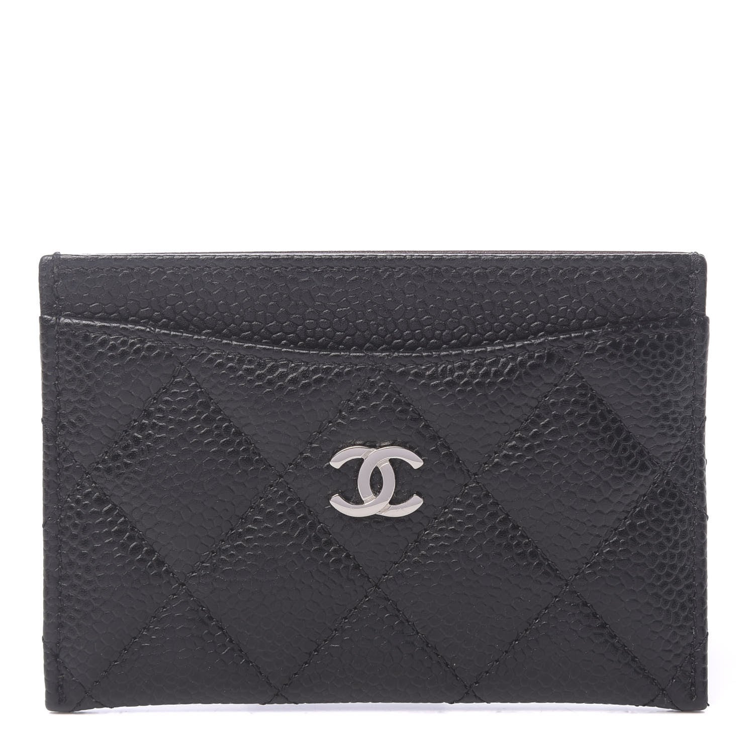 Chanel Caviar Quilted Card Holder Black 1 of 9