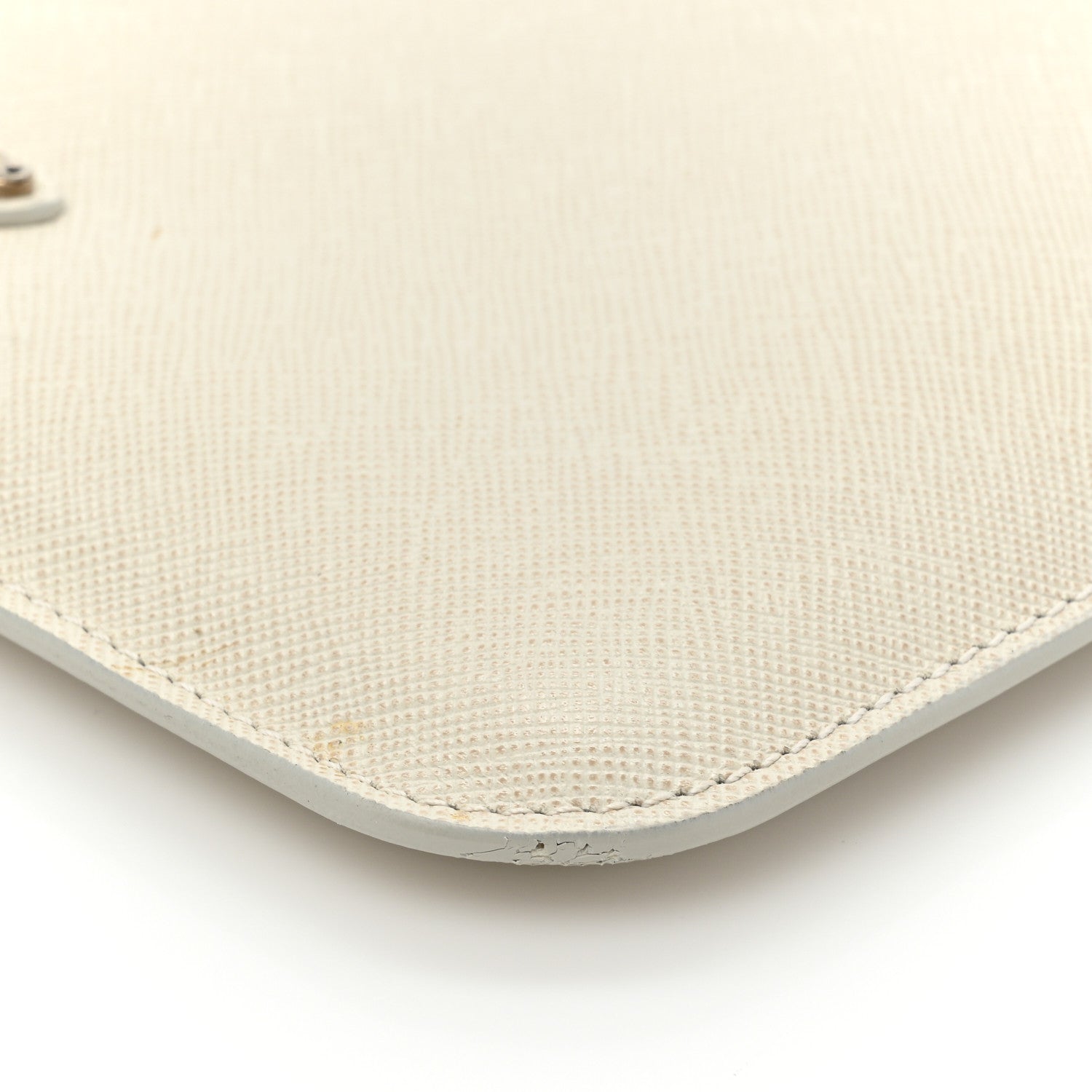 Prada Saffiano Travel iPad Sleeve Case Talco 8 of 16