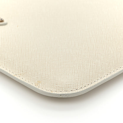 Prada Saffiano Travel iPad Sleeve Case Talco 8 of 16