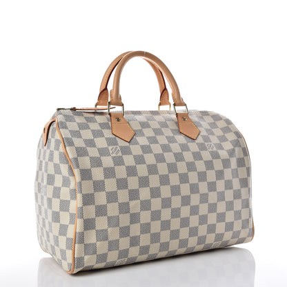 Louis Vuitton Damier Azur Speedy 30 3 of 15