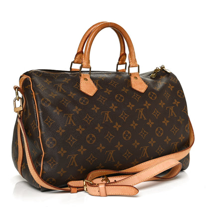 Louis Vuitton Monogram Speedy Bandouliere 35 2 of 11