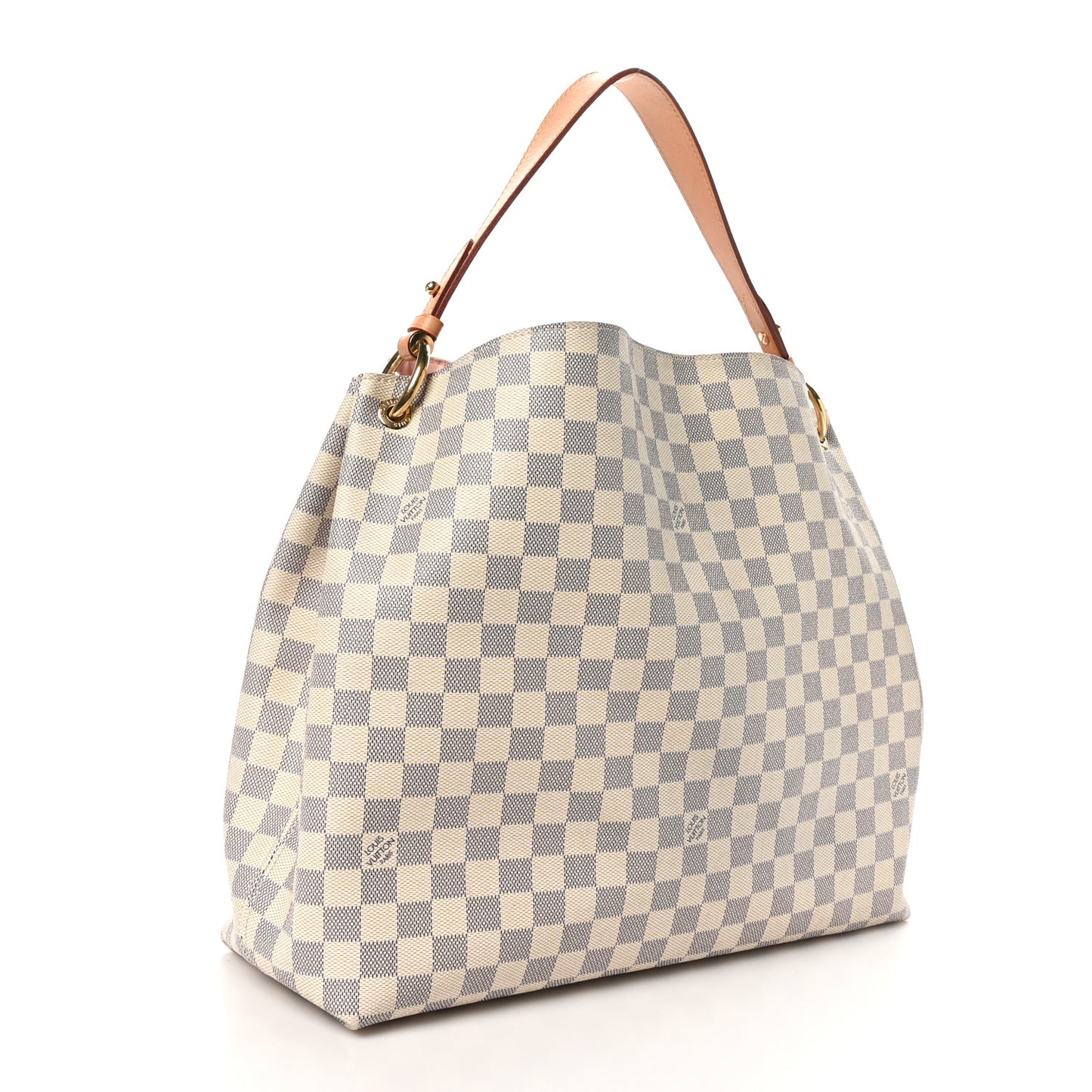 Damier Azur Graceful MM Rose Ballerine