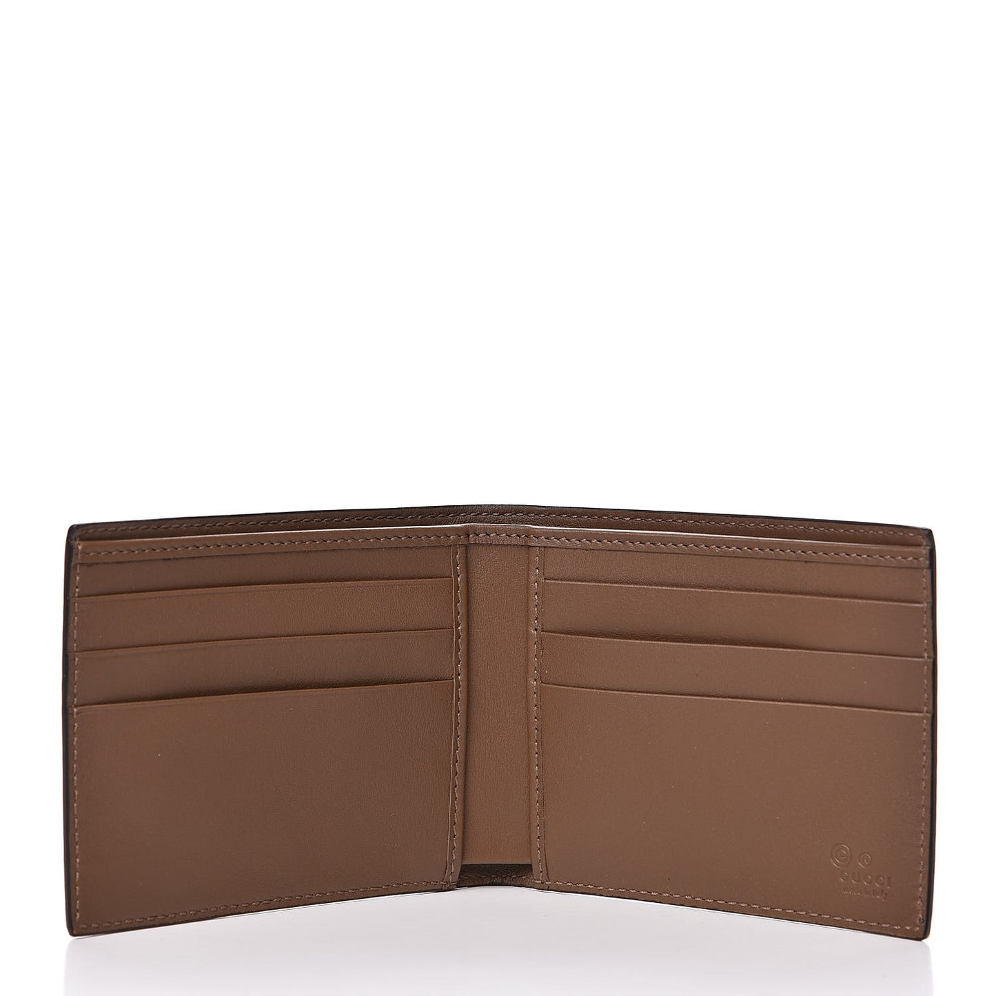 Microguccissima Bi-Fold Wallet Acero