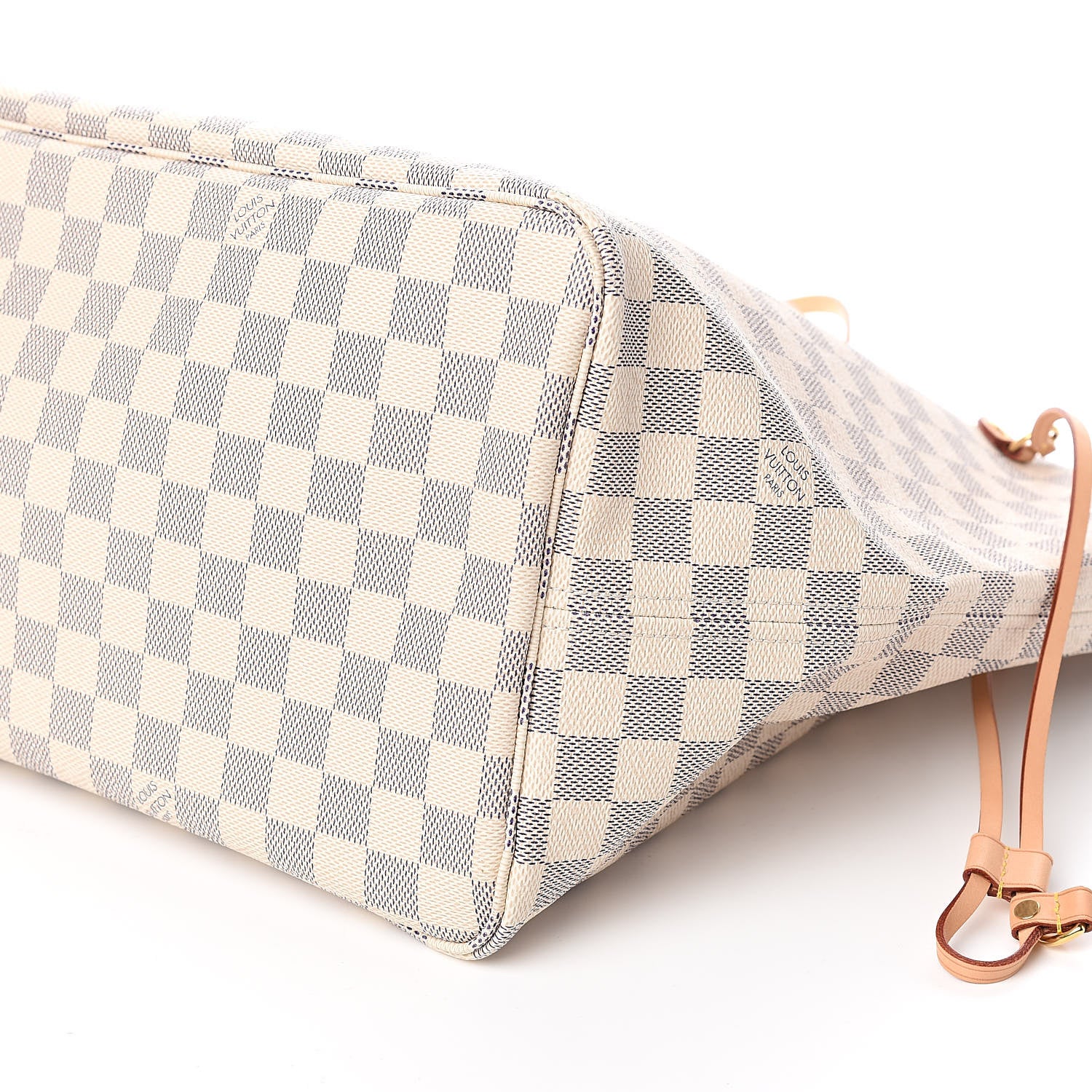Louis Vuitton Damier Azur Neo Neverfull GM Rose Ballerine 10 of 11