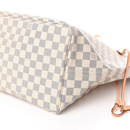 Louis Vuitton Damier Azur Neo Neverfull GM Rose Ballerine 10 of 11