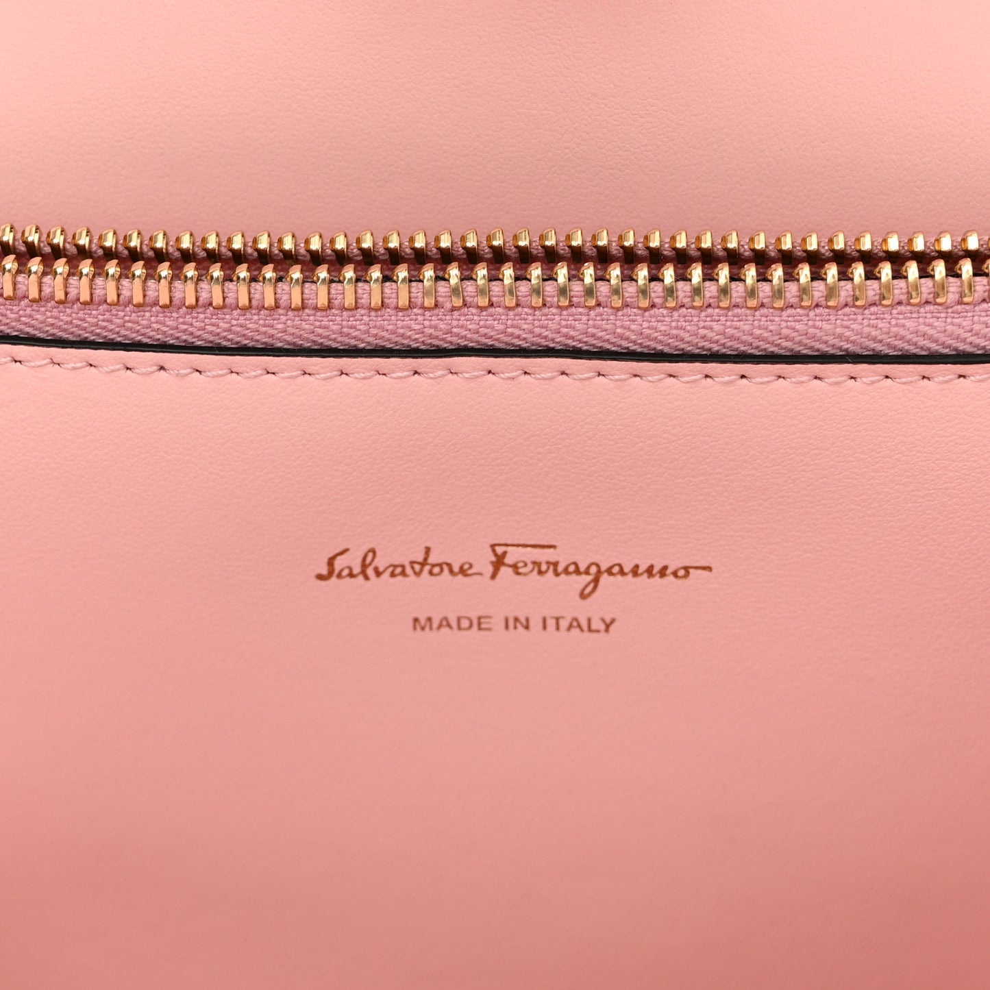 Calfskin Studio Top Handle Bag Black Pink