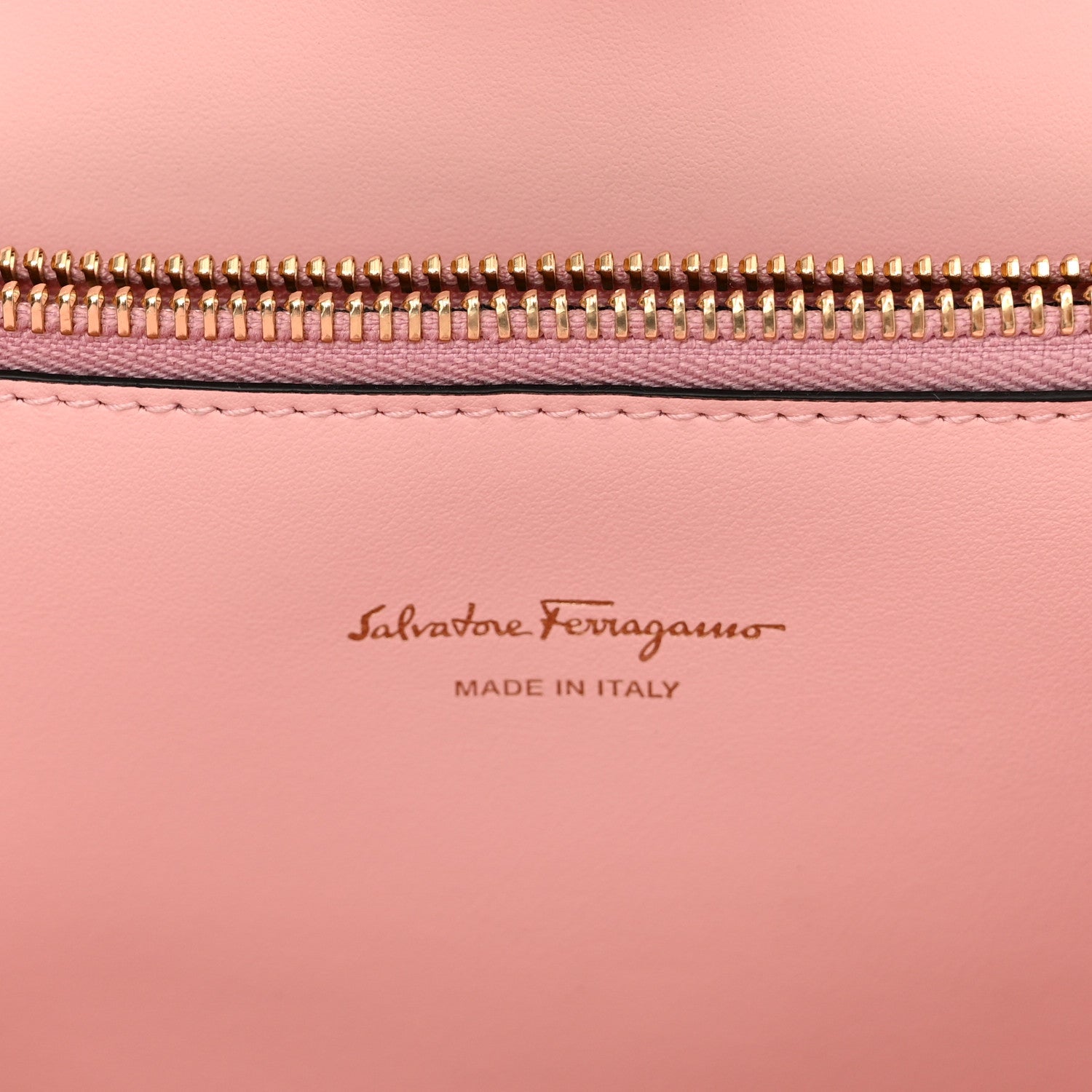 Salvatore Ferragamo Calfskin Studio Top Handle Bag Black Pink 6 of 10