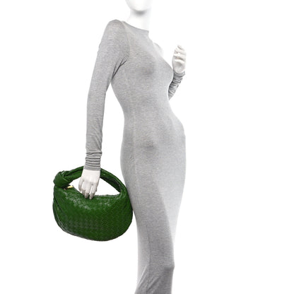 Bottega Veneta Nappa Intrecciato Teen Jodie Hobo Green 2 of 11