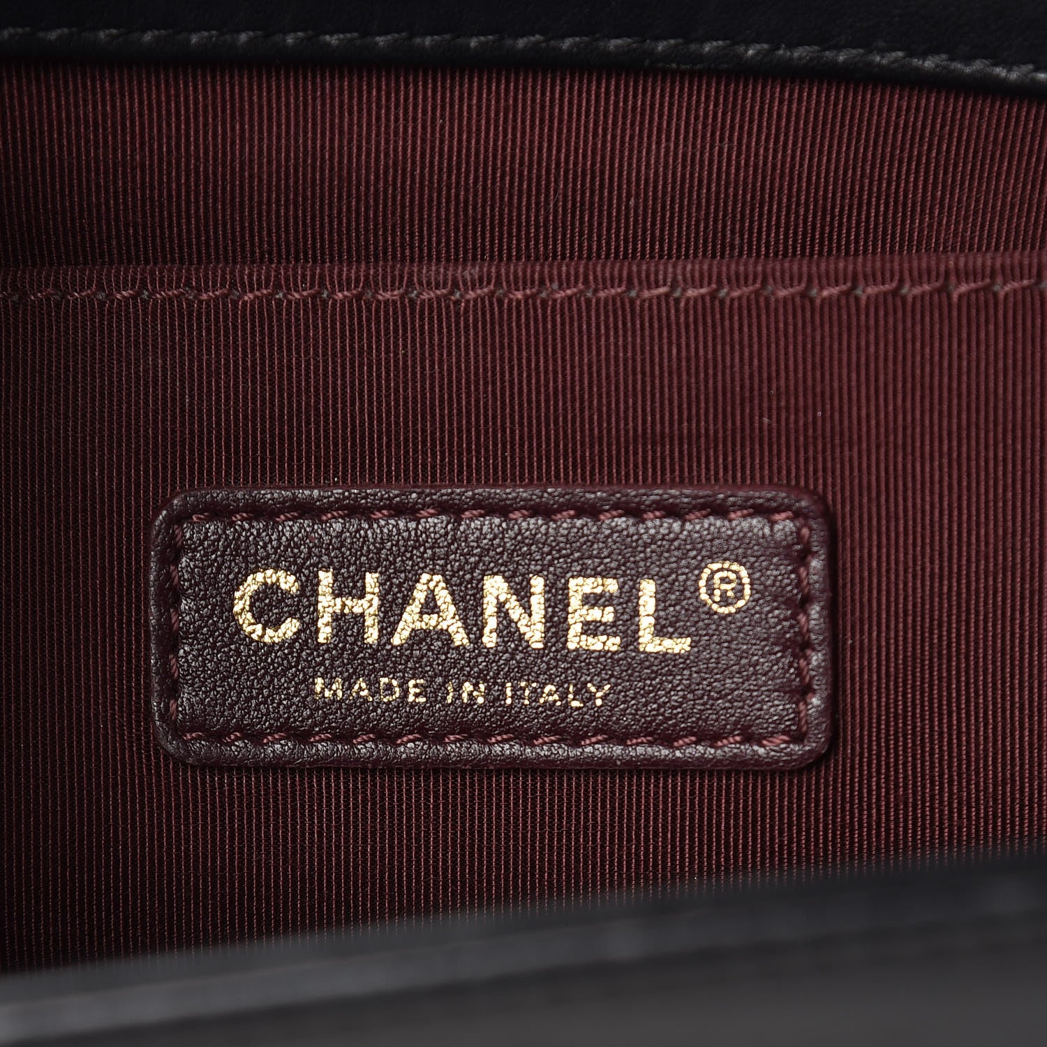 Chanel Caviar Suede Calfskin Chevron Medium Boy Flap Black 6 of 16