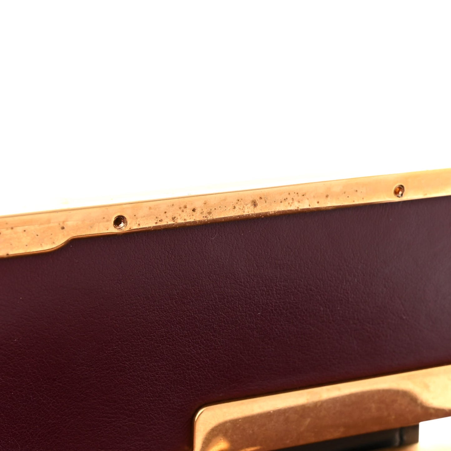 City Calfskin Saffiano Cahier Bag Granato Black