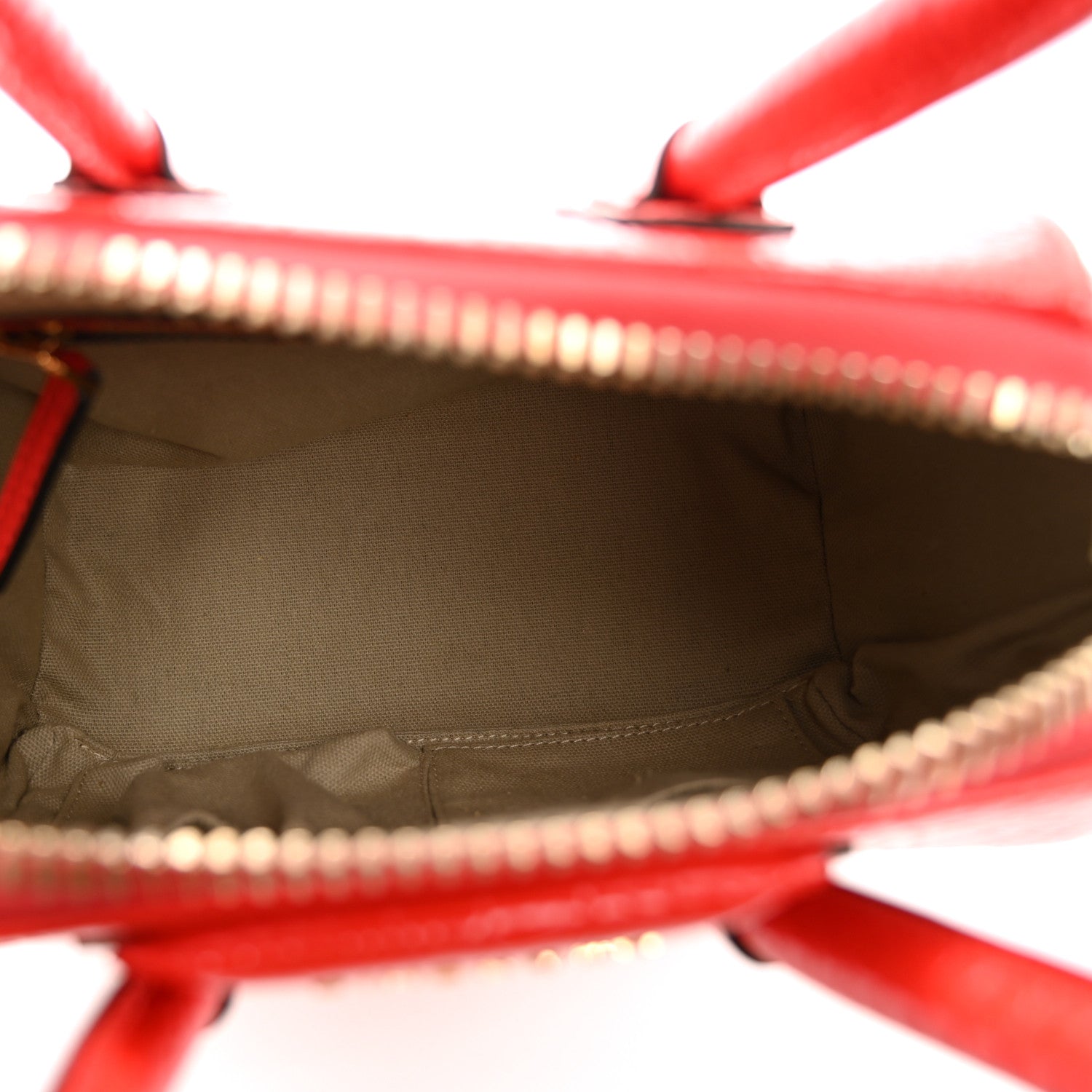 Givenchy Calfskin Crocodile Embossed Mini Antigona Red 5 of 9