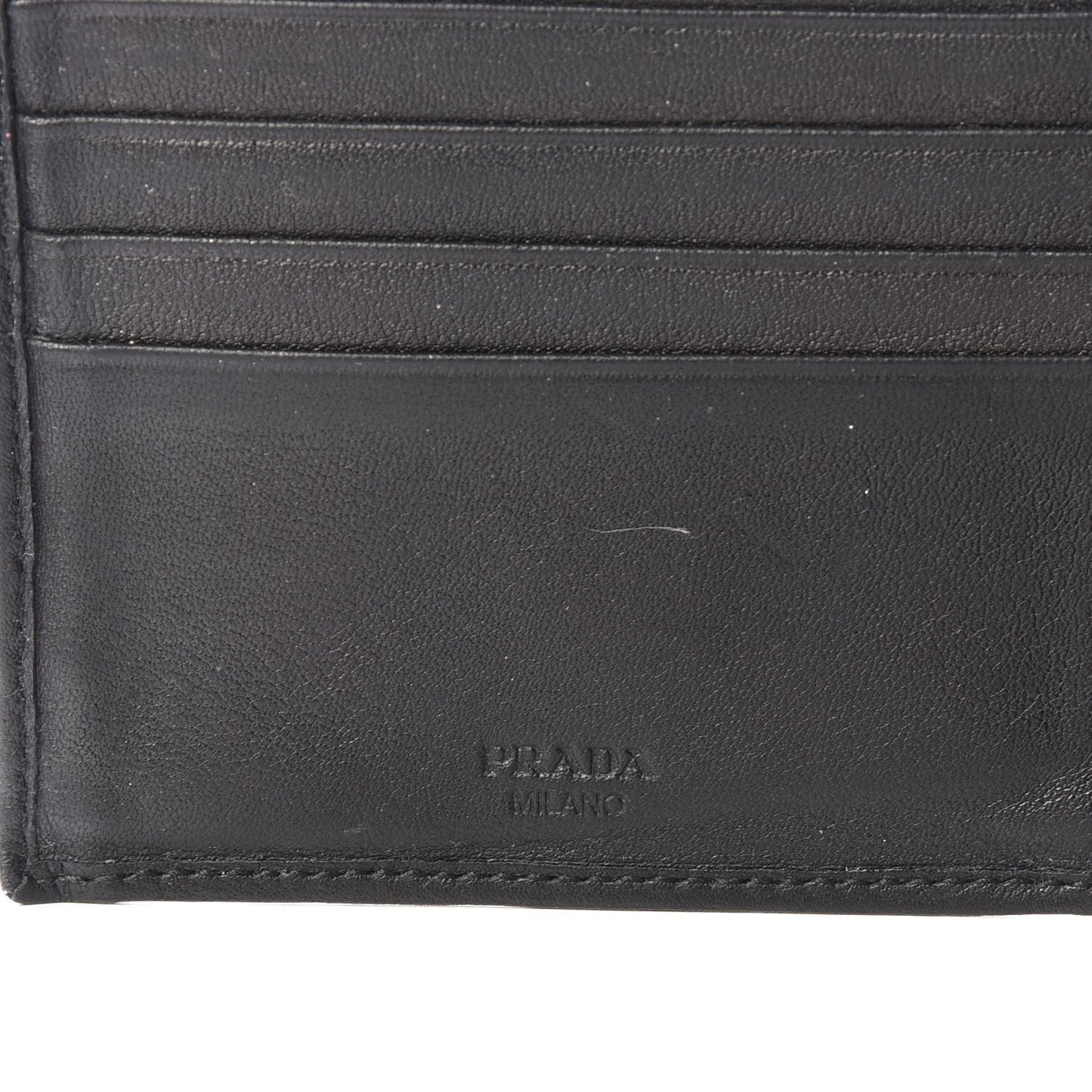 Soft Calf Bi-Fold Wallet Black