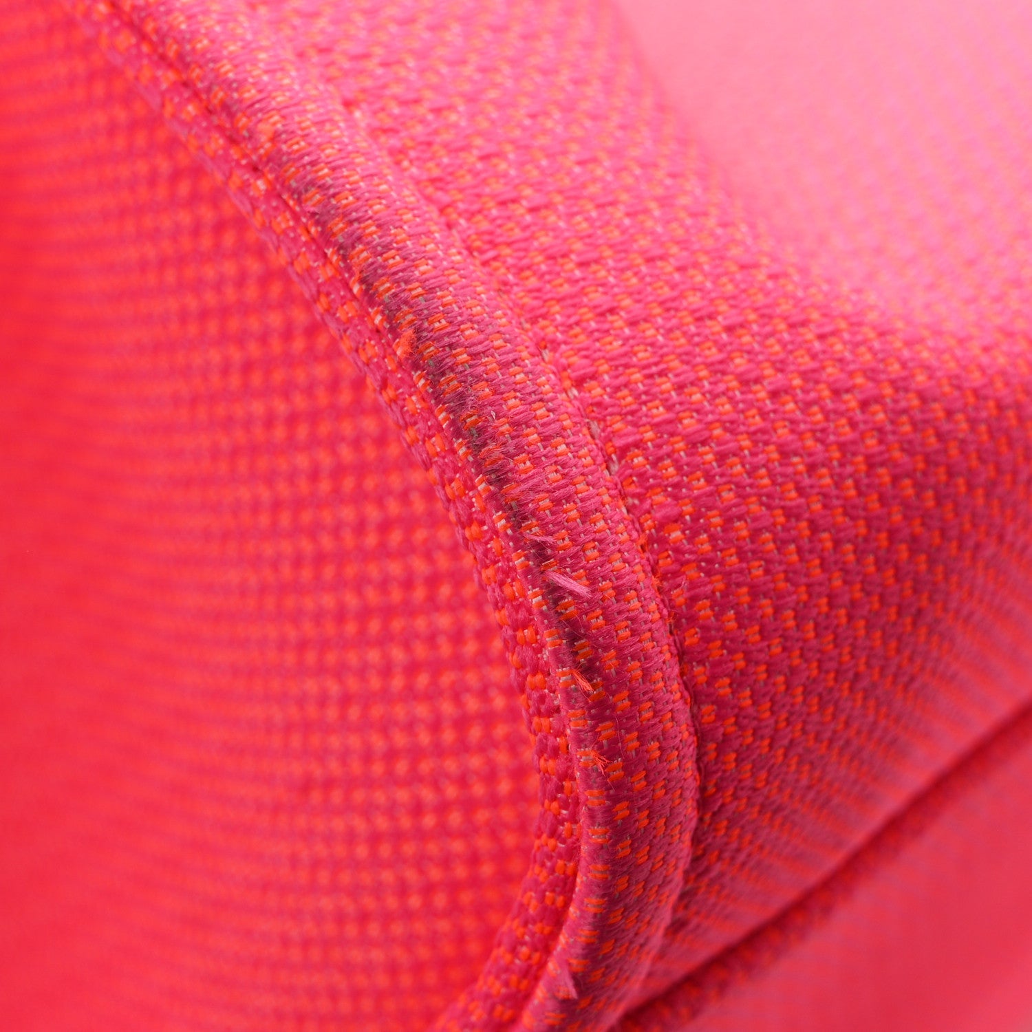 Chanel Mixed Fibers Calfskin Medium Deauville Tote Pink Orange 12 of 12