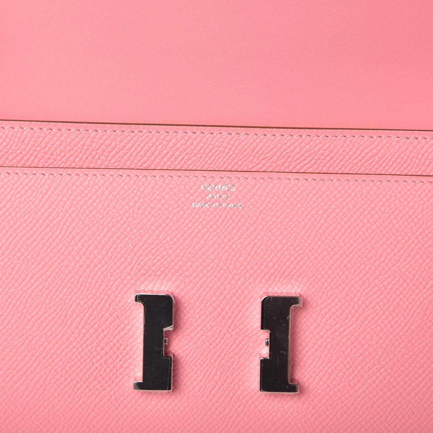 Hermes Epsom Constance Long Wallet Rose Confetti 6 of 8