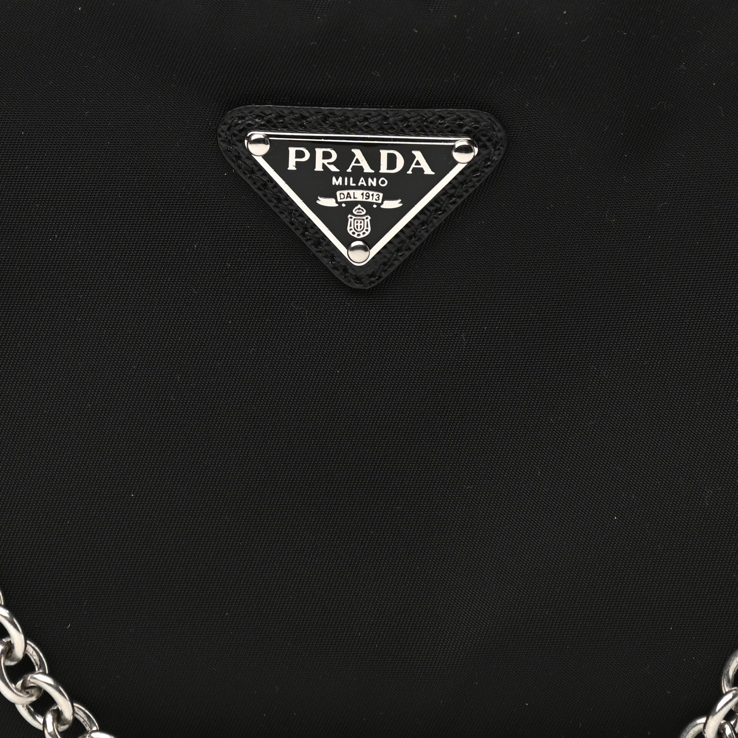 Prada Nylon Re-Edition 2005 Shoulder Bag Black 8 of 11