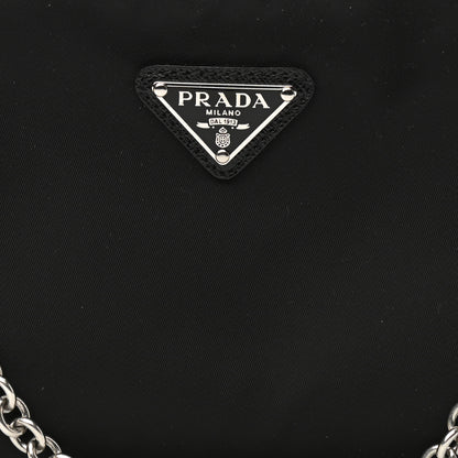 Prada Nylon Re-Edition 2005 Shoulder Bag Black 8 of 11