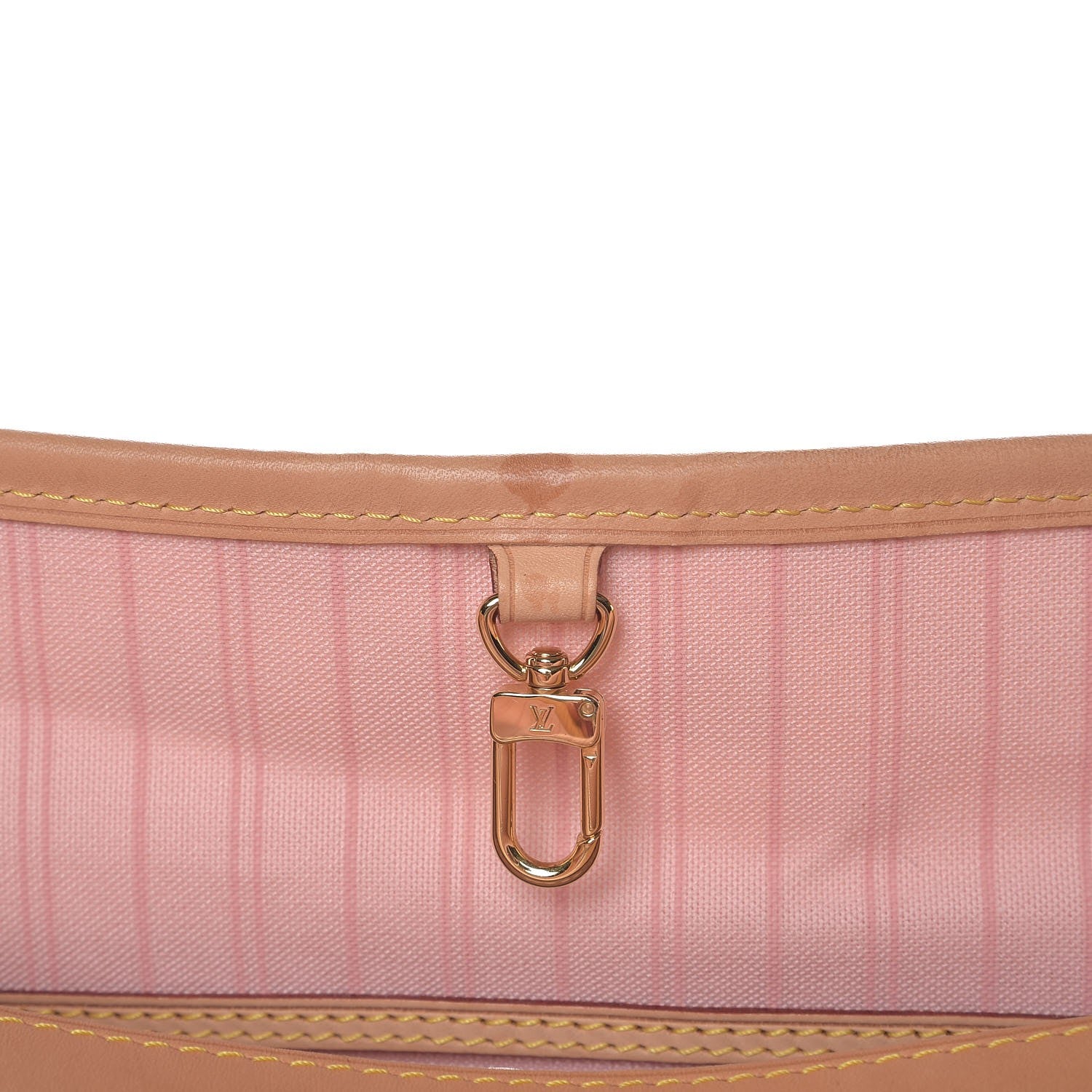 Louis Vuitton Damier Azur Delightful MM Rose Ballerine 9 of 9