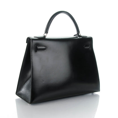 Hermes Box Kelly Sellier 32 Black 4 of 25