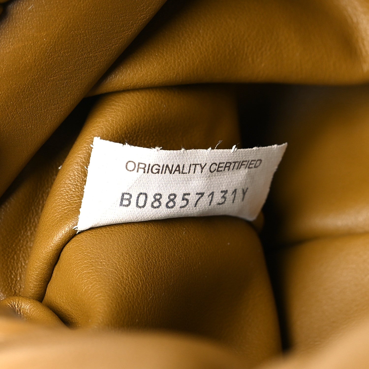 Bottega Veneta Calfskin The Pouch Chain Cammello 7 of 9