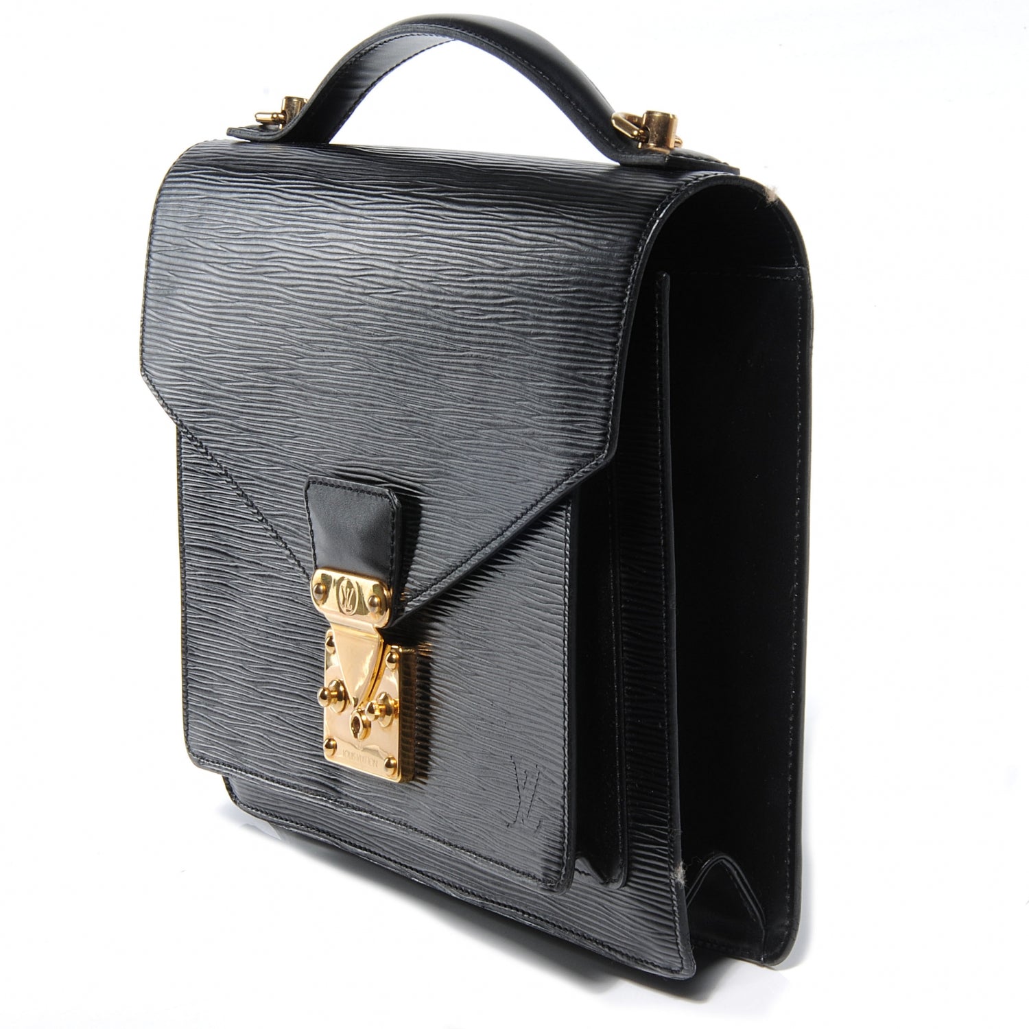 Louis Vuitton Epi Monceau Black 6 of 8