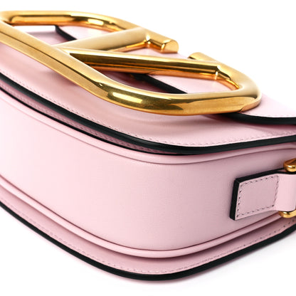 Valentino Garavani Calfskin Small Supervee Crossbody Bag Rose Quartz 10 of 10