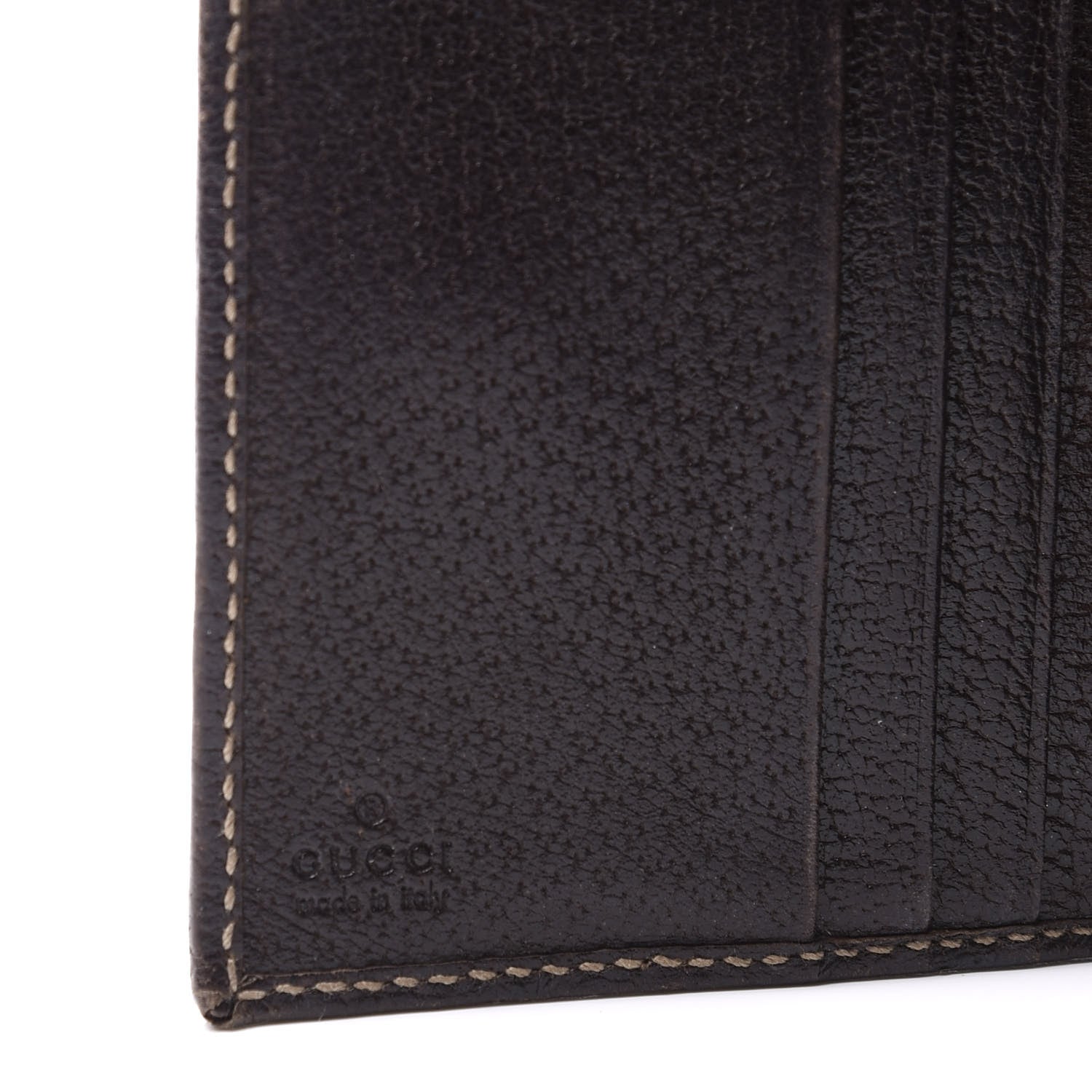 Gucci Monogram Princy Compact French Flap Wallet Brown 6 of 10