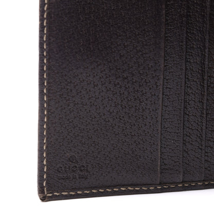Gucci Monogram Princy Compact French Flap Wallet Brown 6 of 10