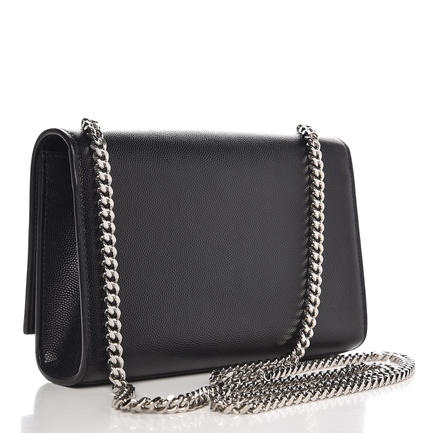 Grain De Poudre Small Monogram Kate Satchel Black