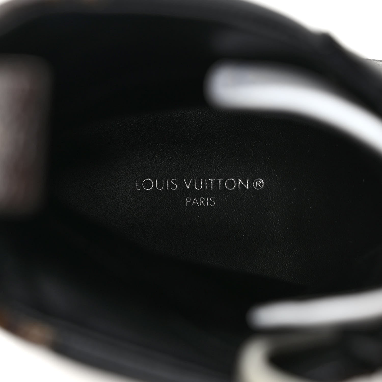 Louis Vuitton Suede Calfskin Monogram Platform Desert Boots 38 Dark Gray 7 of 7