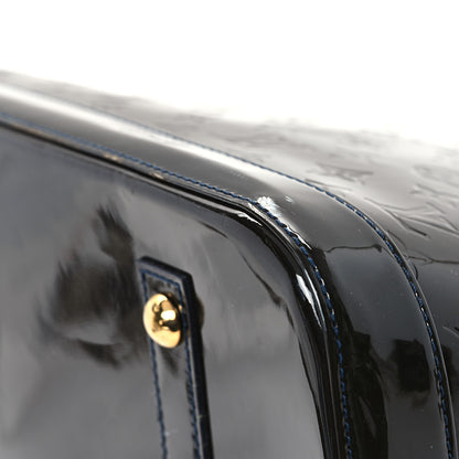 Louis Vuitton Vernis Alma GM Blue Infini 10 of 10