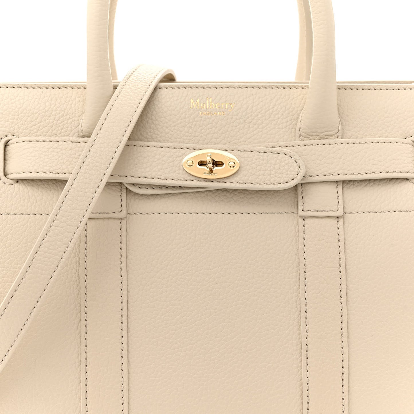 Small Classic Grain Mini Zipped Bayswater Chalk