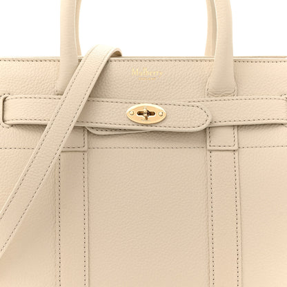 Mulberry Small Classic Grain Mini Zipped Bayswater Chalk 7 of 10