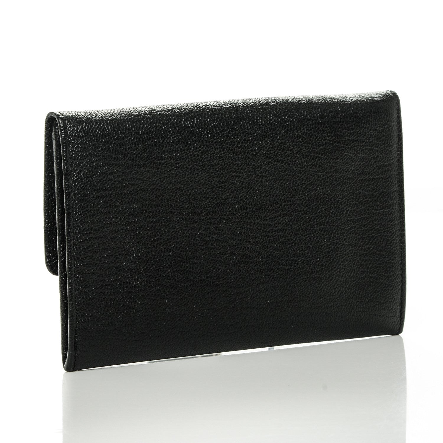 Chanel Goatskin Small CC Flap Wallet Black 3 of 9