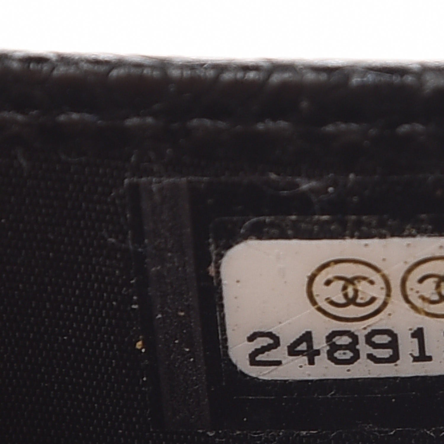 Chanel Caviar Quilted Card Holder Black 8 of 8