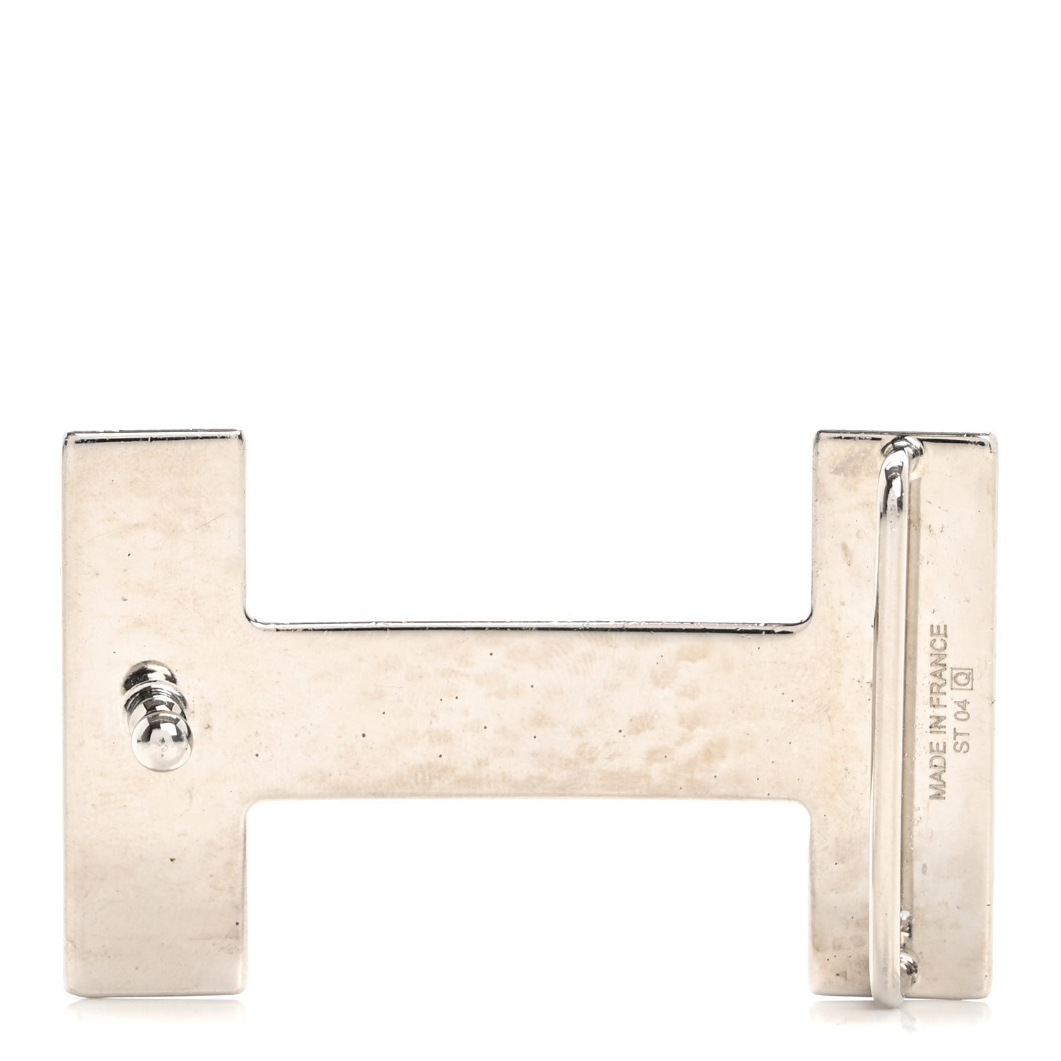 Hermes Enamel Quizz H Belt Buckle Orange 2 of 4