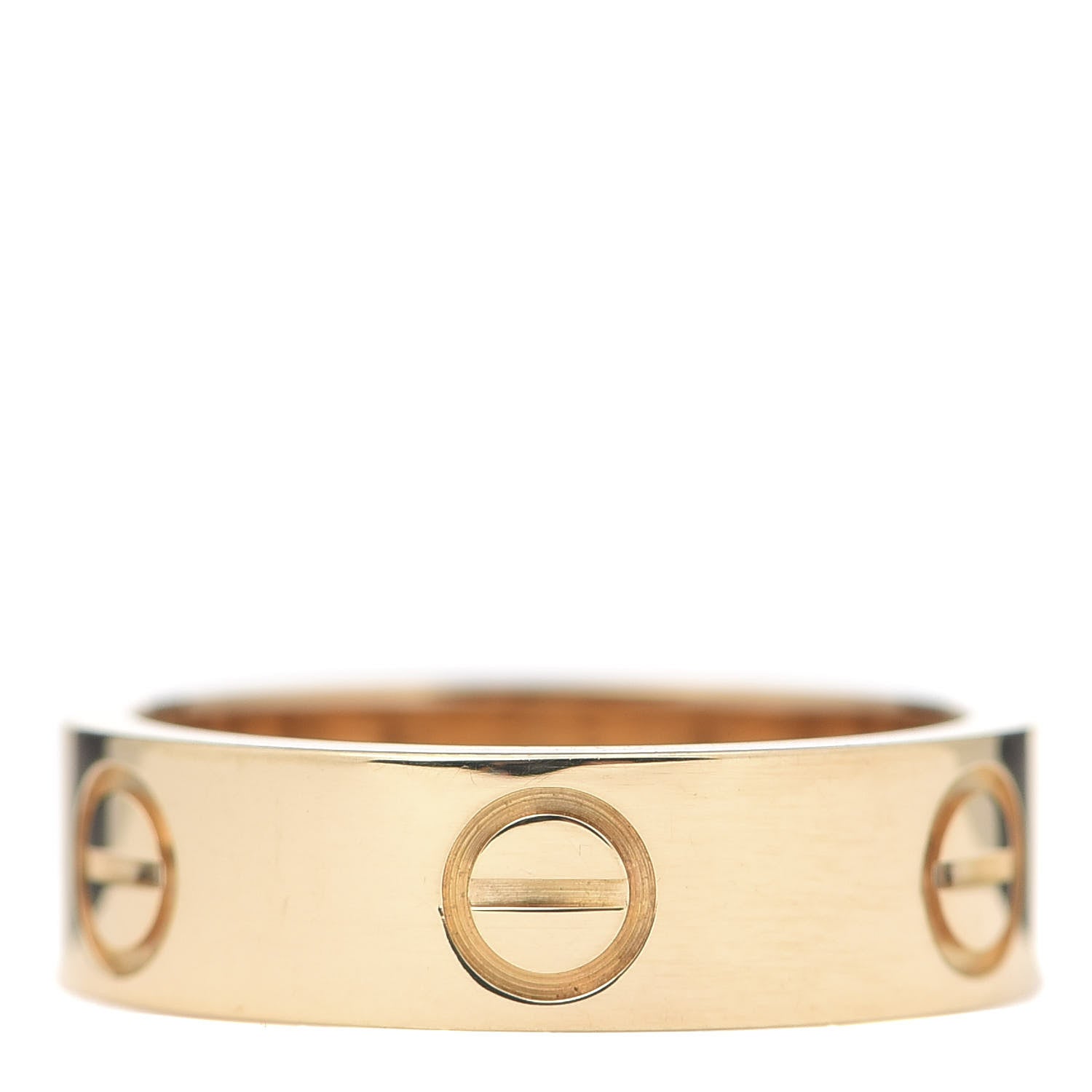 Cartier 18K Yellow Gold 5.5mm LOVE Ring 50 5.25 3 of 4