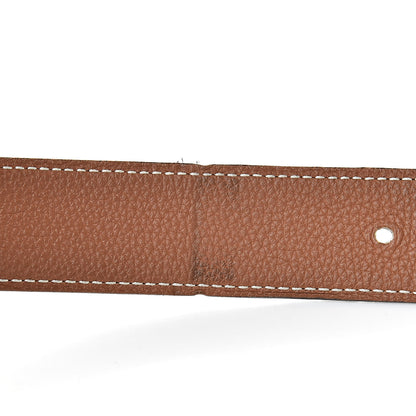Hermes Box Togo 32mm Belt Strap 105 Black Gold 10 of 13