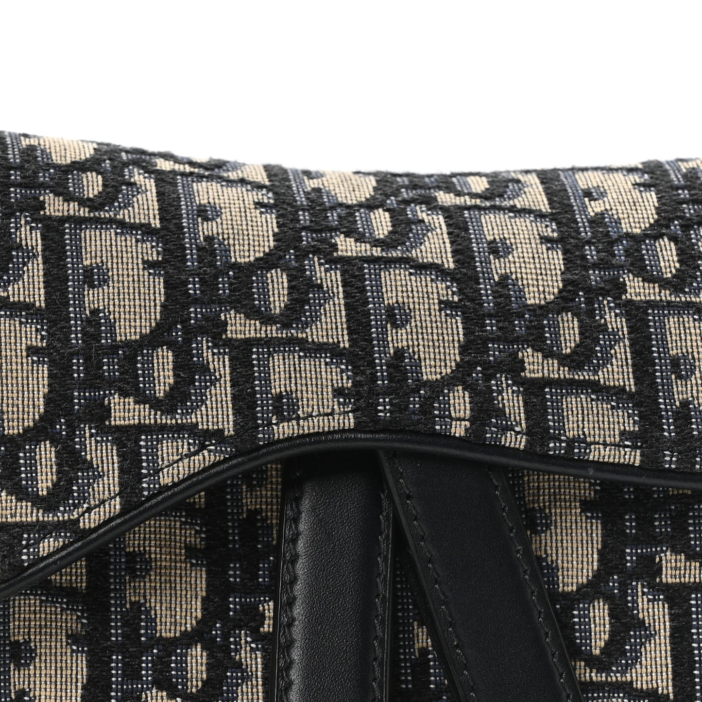 Oblique Mini Saddle Bag Blue