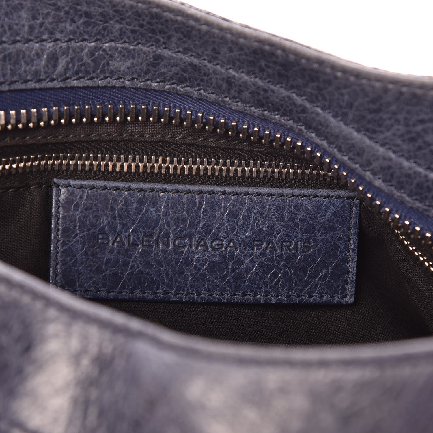 Balenciaga Agneau Giant 21 Silver Hardware City Bleu Roi 7 of 19