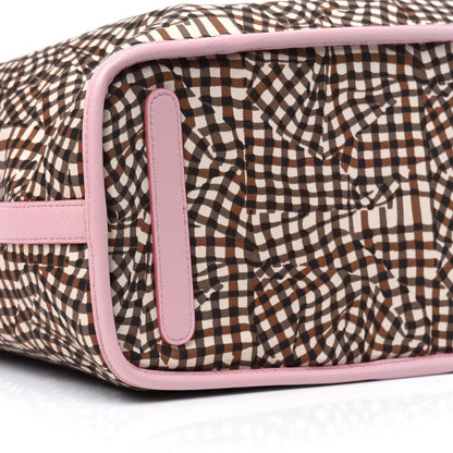 MCM Visetos Medium Liz Reversible Shopper Tote Pink 12 of 13