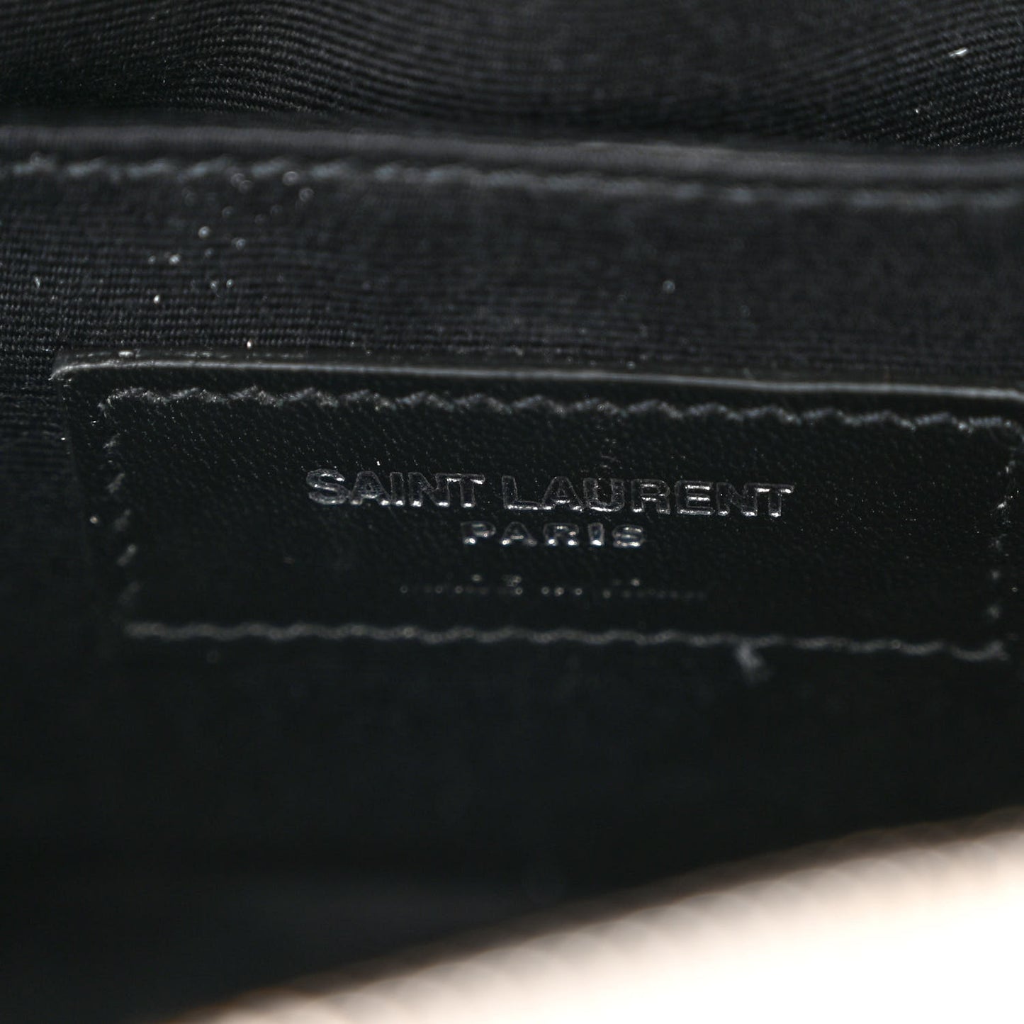 Calfskin Matelasse Monogram Lou Belt Bag Grey