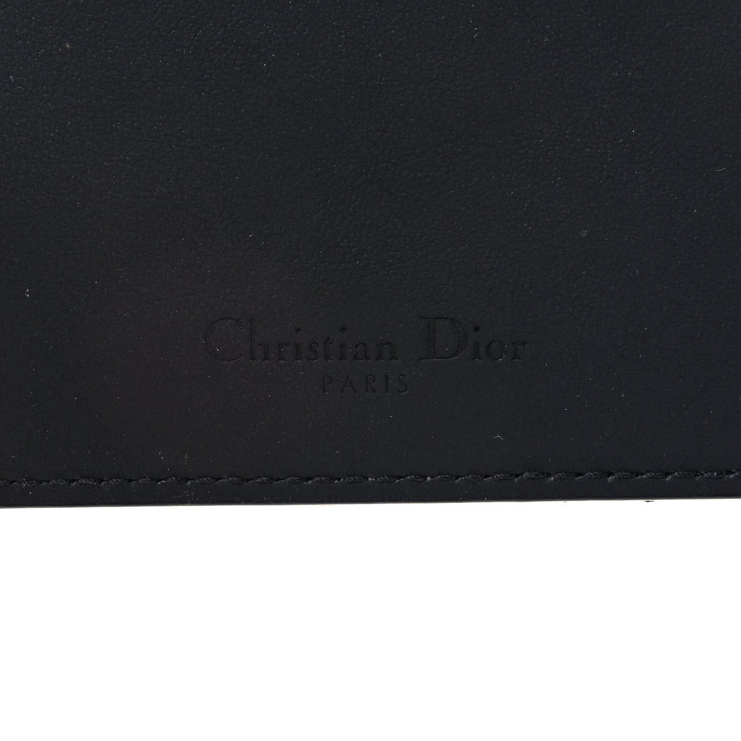 Ultra Matte Calfskin Cannage Large Lady Dior Zip Wallet Black